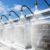 Drip Irrigation Kit Misting Cooling System Kit with 360° Adjustable Nozzle, Misting Water Irrigation Equipment for Raised Bed/Greenhouse/Plants/Gazebo(H 16 in(40cm) Nozzle,L 262ft(80m))