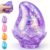Drop Squishy Stress Balls,Raindrop Squishy Cube Squishies Anxiety Stress Relief Ice Squishy Malt Balls,Soft Sensory Calming Toys for Kids Teens, Party Favors & Classroom Prizes for Kids – Purple