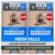 Dr. Squatch Invisible Glide Natural Men’s Deodorant – Smooth Glide, No Stains – Aluminum Free Deodorant Men – Safe for Sensitive Skin – Fresh Falls, 2.65oz (2-Pack)