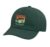 Drumming Art for Boys Girls Kids Drumline Drum Set Drummer Adjustable Printed Baseball Hat, Dark Green