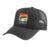 Drumming Art for Boys Girls Kids Drumline Drum Set Drummer Trucker Hat with Adjustable Mesh Back, Black