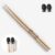 Drum sticks with Silicone Tips, American Hickory Drumsticks, Drum sticks for Drum set or Electronic Drums, Wooden Drum stick, Consistent Weight and Pitch (1 Pair, 7A)