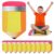 Drydiet 12 Pcs Carpet Squares for Classroom Kids Floor Cushions,Pencil