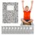 Drydiet 12 Pcs Classroom Rug 16 Inch Floor Cushions for Kids Soft Carpet Seats for Floor First Day of School Educational Mat Non Slip Back to School Learning Playing Areas Apple(Diary)