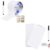 Dry Erase Label Stickers,Self Adhesive Whiteboard Labels with Pens