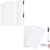 Dry Erase Whiteboard Labels Self Adhesive Sticker with Pen Tear