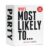 DSS Games Who’s Most Likely to…Kinda Clean Family Edition [A Party Game | Great for Adults & Teens | Game Nights & Big Groups]