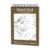 DSTELIN 9×12 Inch Artistic Sketchbook, Top Spiral Bound, 100gsm Sketch Paper, Dark Brown Hard Cover, 100 Sheets for Drawing and Painting