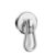 DSWMY 4Pcs Magnetic Hooks Rotating Ring Keychain Hanging Hangers