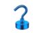 DSWMY 4Pcs Magnetic Hooks with Metal for Refrigerator Kitchen Wall