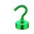 DSWMY 4Pcs Magnetic Hooks with Metal for Refrigerator Kitchen Wall