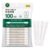 Dual Tip Cotton Swabs 100 Count, Individually Wrapped with Precision Tip & Round Tip for Makeup & Personal Care