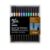 Dual Tip Markers Metallic Brush/Bullet Premium 12pc