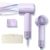 Dual Voltage Hair Dryer for Worldwide Travel with Bag