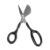 Duckbill Napping Shear 7 Inch Carpet Pile Scissor, Stainless Steel Applique Scissor with Ergonomic Grip, Duckbill Blade for Embroidery, Quilting and Needlework