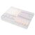DUHEL Drawer Organizer Clothes for 4 Pack, Dresser Organizer for Baby Clothes, Underwear, Sock- Foldable Closet Organization and Storage Dividers Bins for Nursery, Bedroom (White)