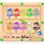 DUKVSG Magnetic Color & Number Maze, Montessori Counting Matching Toys, Wooden Magnetic Maze Board, Montessori Toy Fine Motor Skills Toys for 3 4 5 Years Old Preschool Learning Activities