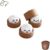 Dumpling Clicker, Dumpling Keyboard Fidget Toy, 3D Printed Clicker Keychain, Mini Button Toy with Crisp Sound, Cute Stress Relief Accessory for Keys, Bags, Desks, Office, Travel (A Set 3Pcs, Mini)