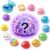 Dumpling Fidget Squishy Mystery Box, Random 1 of 18 Colors, Glitter Cute Dumpling Toy Squishies, Soft Stretchy Sensory Squeeze Toys for Anxiety Stress Relief, Party Favors Birthday Gifts Adults Kids