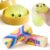 Dumpling Squishy 2 Packs Butter Squishy, Glitter Dumpling Squishys Mystery Box Squeeze Fidget Toys Slow Rising Squishies Stress Balls for Anxiety Relief, Party Favors Gifts for Kids & Adults
