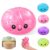 Dumpling Squishy Mystery Box Stress Relief Squishy Toys Gifts(Glitter Pink)