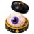 Dumpling Squishy with Steamer Box, Cute Squeeze Toy, Slow Rising Fidget Toys for Stress Relief, Desk Toys，Halloween Party Favors (Eyeball, Red) WENKOMG1