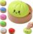 Dumplings Squishy Stress Balls,Mystery Squishy Dumpling Box,Sensory Squeeze Toys for Stress Relief,Sensory Toy Mystery Dumplings Squishy Soft Squeeze Decompression Dough for Adults(Yellow)