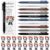 Dunzoom 24 Sets You Rock Motivational Employee Appreciation Gifts Funny Inspirational Ballpoint Pens 3D Resin Rock Figurines Thank You Cards Inspirational Funny Pens for Coworker Staff Team Volunteer