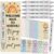 Dunzoom 50 Sets Welcome Back to School Gifts Include Greeting Cards and Inspirational Ballpoint Pens First Day of School Stationery Set for Teachers Students Reward Supplies(Rainbow)
