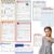 Dunzoom 8 Pack Kids Pretend Play Notepads Doctor/Veterinarian/Teacher/Police Ticket/Restaurant/Boarding Pass/Checks Notepads for Kids Imaginary Play