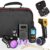 Dunzy 9 Pcs Ghost Hunting Equipment Kit with Emf Meter, Ghost Hunting Research Box, Voice Recorders, Flashlight, Speaker, Motion Light up Cat Balls and Radio