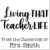 Duo Hand Living that Teacher Life Classroom Stamp