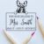 Duo Hand Peeking French Bulldog This Book Belongs to Stamp