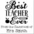 Duo Hand Teacher Ever Reading Reward Stamp
