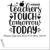 Duo Hand Teachers Inspire the Future Classroom Stamp