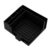Duokon ABS Sticky Note Stencil Set 3x3in Sticky Note Holder with 5 Templates Pen Holder Phone Stand for School Home Task Planning Organization (Black)
