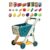 Durable Shopping Cart with 25 Accessories