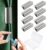 Duseu 8 Pairs Magnetic Curtain Clips to Hold Curtains Closed, Silver