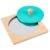 DuskHaven Children Learning Mirror Wooden Reflection Panel Panel Teaching Board Acrylic Mirror Insert with Removable Cover Suitable for Nursery playroom Daycare Activities, Blue