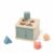 DuskHaven Children Shape Sorter Wooden Sorting Toy Shape Matching Box Educational Blocks Preschool Activity with Multiple Cutouts and Storage Suitable for Classroom Home Play, Shape Matching Box