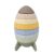 DuskHaven Children Stacking Blocks Silicone Stacking Toy Number Toy Educational Toy with Segmented Bands and Raised Math Symbols, Morandi Green, Rocket Building Blocks Toy Color Box Packaging