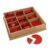 DuskHaven Educational Counting Disc Fraction Puzzle Set Storage Tray Math Aid Numeracy Toy Wooden Material with Organized Pieces Suitable for Early Childhood