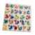 DuskHaven Wooden Arabic Alphabet Puzzle Board, 11.81 in Colorful 3D Letter Matching Game for Kids Early Education