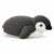 Dutioavg 4Lbs Weighted Stuffed Animals Microwave Penguin Plush with Removable Heating Pad,17″ Unscented Heatable & Coolable Penguin Stuffed Animal Cute Warm Gifts for Kids and Adults (Grey, Large)