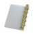 Duty Refillable Binder Clip Insert Pad, Golden M5 2cm