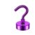 DWLANMLHYA 4Pcs Magnetic Hooks with Metal for Refrigerator Kitchen Wall