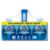 Dwn Power Dish Spray with Fresh Scent, Spray Bottle and 2 Refills, Cuts Grease on Contact, Phosphate Free, 64.5 fl oz