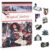 Dwpetzo Magical Fantasy Sticker Book for Junk Journaling, 20 A5 Sheets