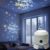 Dynamic Rotating LED Projector Light,USB Rechargeable LED Light Projector,Ocean Holographic Night Light Projector or Bedroom Decor,Birthday Gifts for Kids,Snowflake/Christmas/Ocean 3 Scene Options