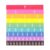 DYNWAVE 51 Pieces Fraction Cubes Blocks Fraction Manipulatives Circles Tiles Paper Material Suitable for Homeschool Supplies Classroom Math